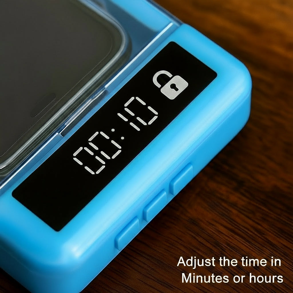 Phone lock box with timer┃keep distractions away