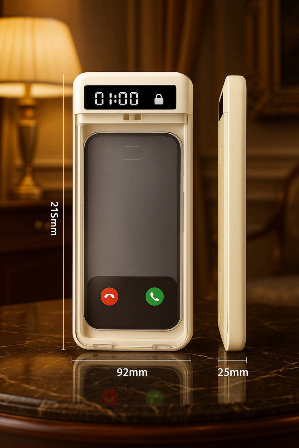 Phone lock box with timer┃keep distractions away