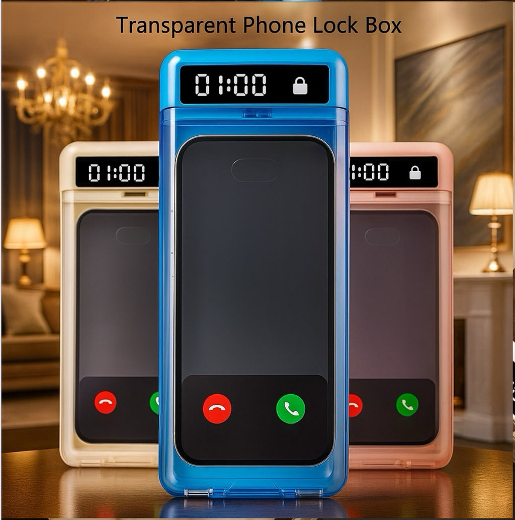 Phone lock box with timer┃keep distractions away